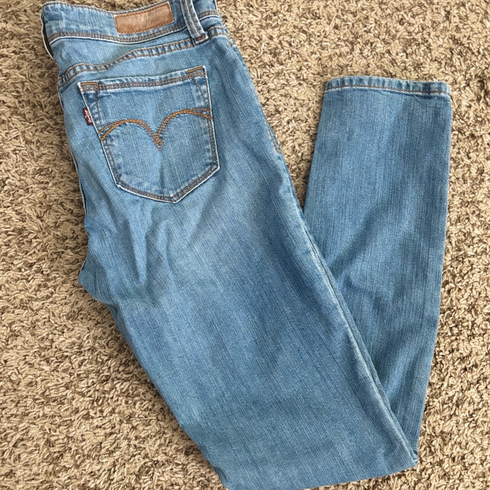 Levi's Light Blue Straight Leg Women's Jeans